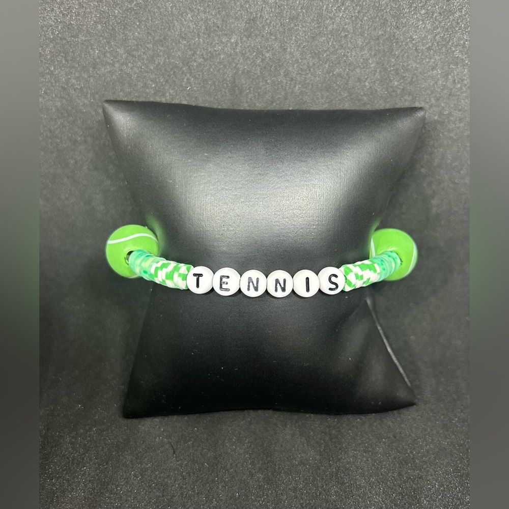 Tennis (Sports) Heishi Bracelet